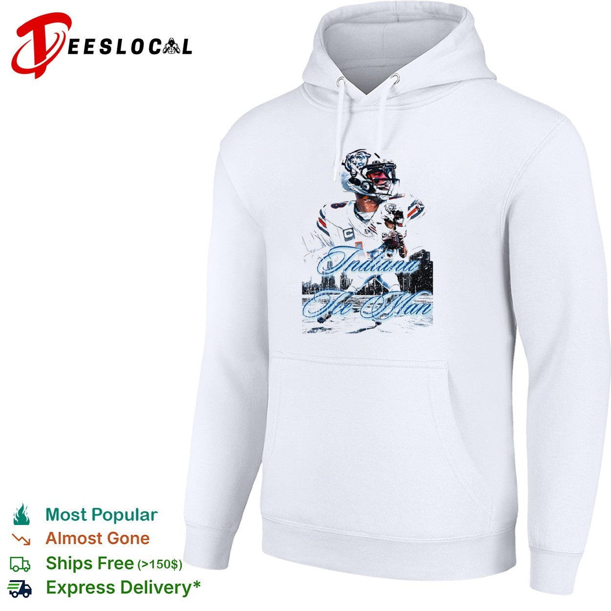 Justin Fields Chicago Bears Indiana Ice Man NFL shirt
