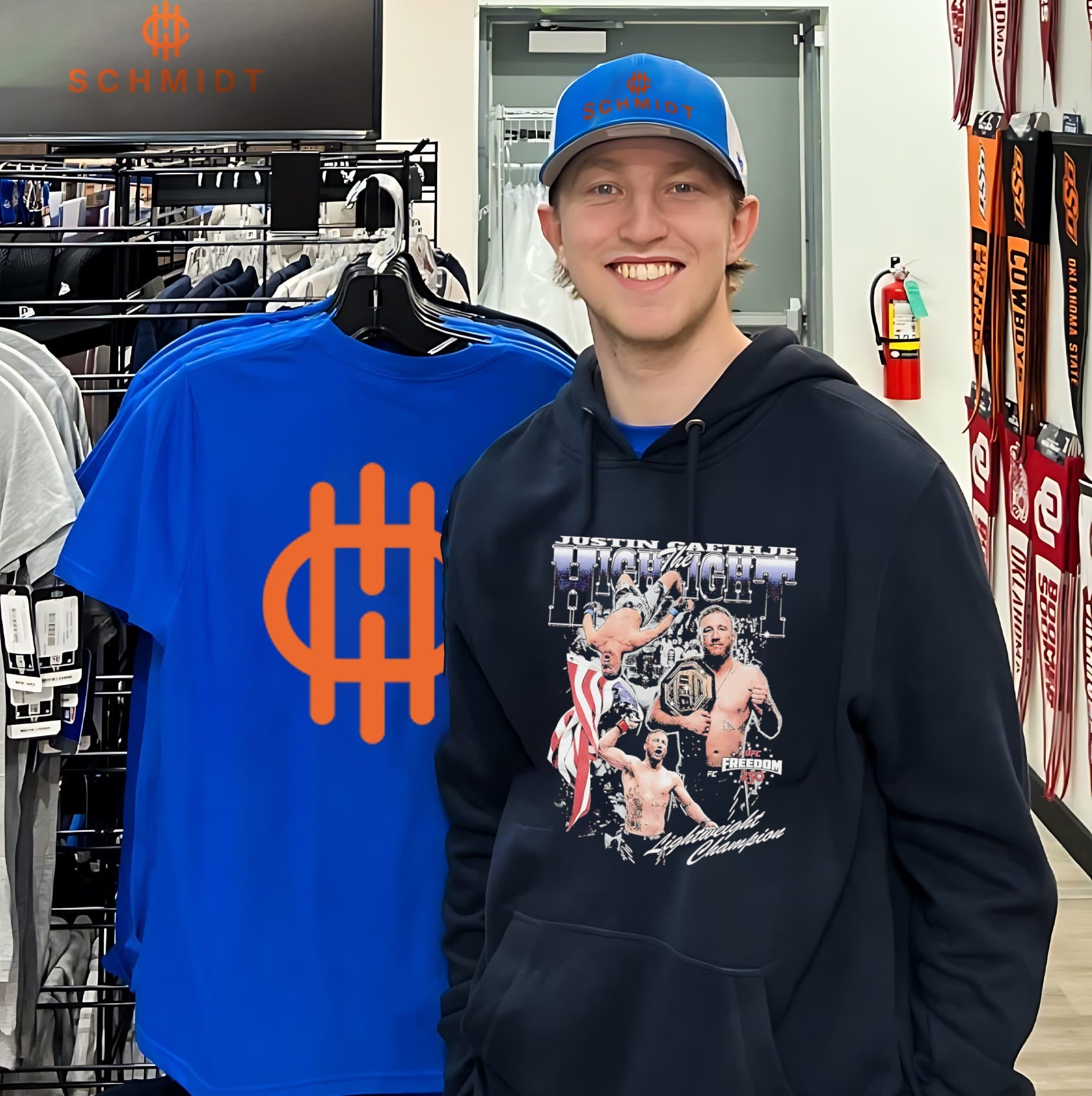 Justin Gaethje the highlight UFC lightweight Champion 2026 shirt