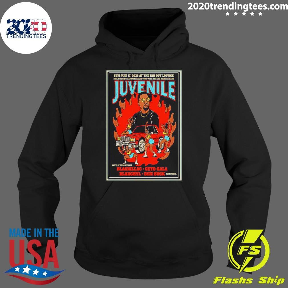 Juvenile At The Far Out Lounge And Stage On May 17 2026 Shirt