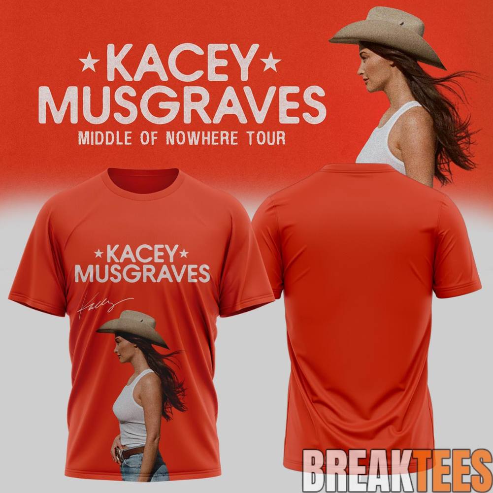 Kacey Musgraves Middle of Nowhere Tour 2026 Shirt
