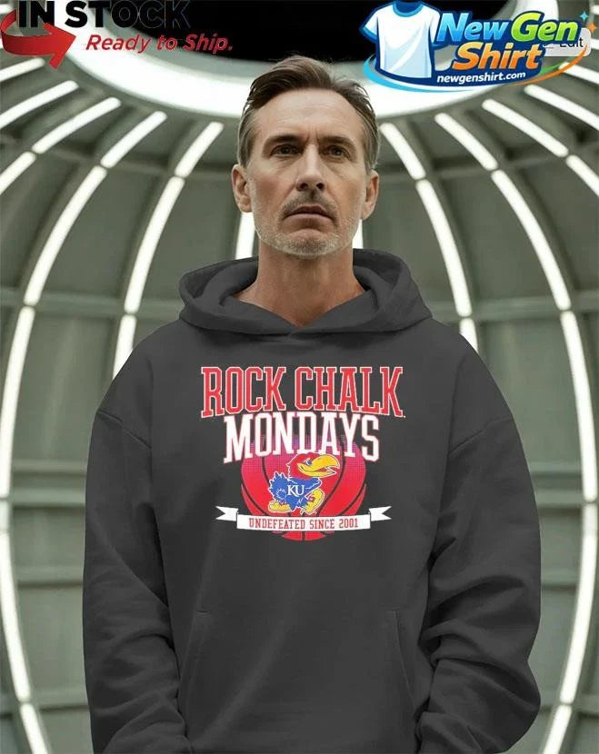 Kansas Basketball Rock Chalk Mondays Shirt