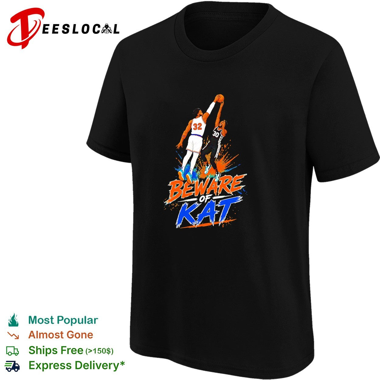 Karl Anthony Towns Beware Of KAT New York Knicks Block San Antonio Spurs Finals 2026 shirt