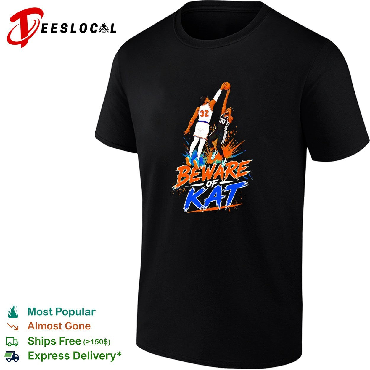 Karl Anthony Towns Beware Of KAT New York Knicks Block San Antonio Spurs Finals 2026 shirt