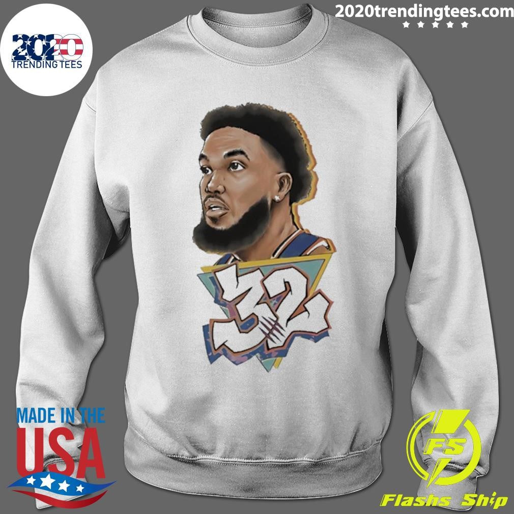 Kat32 Karl-anthony Towns New York Knicks Art Graphic Shirt
