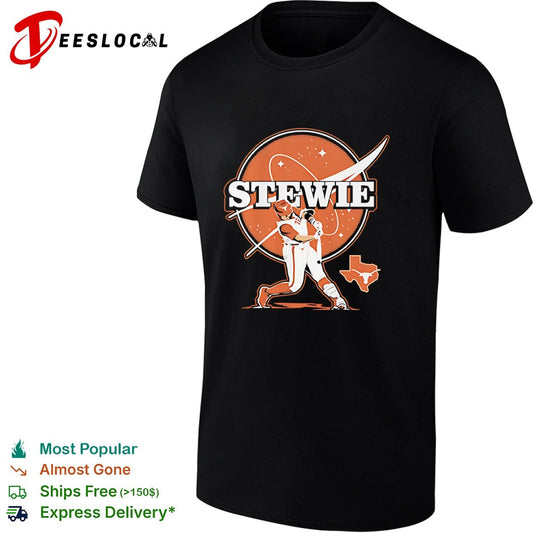 Katie Stewart Texas Longhorns NASA parody logo shirt