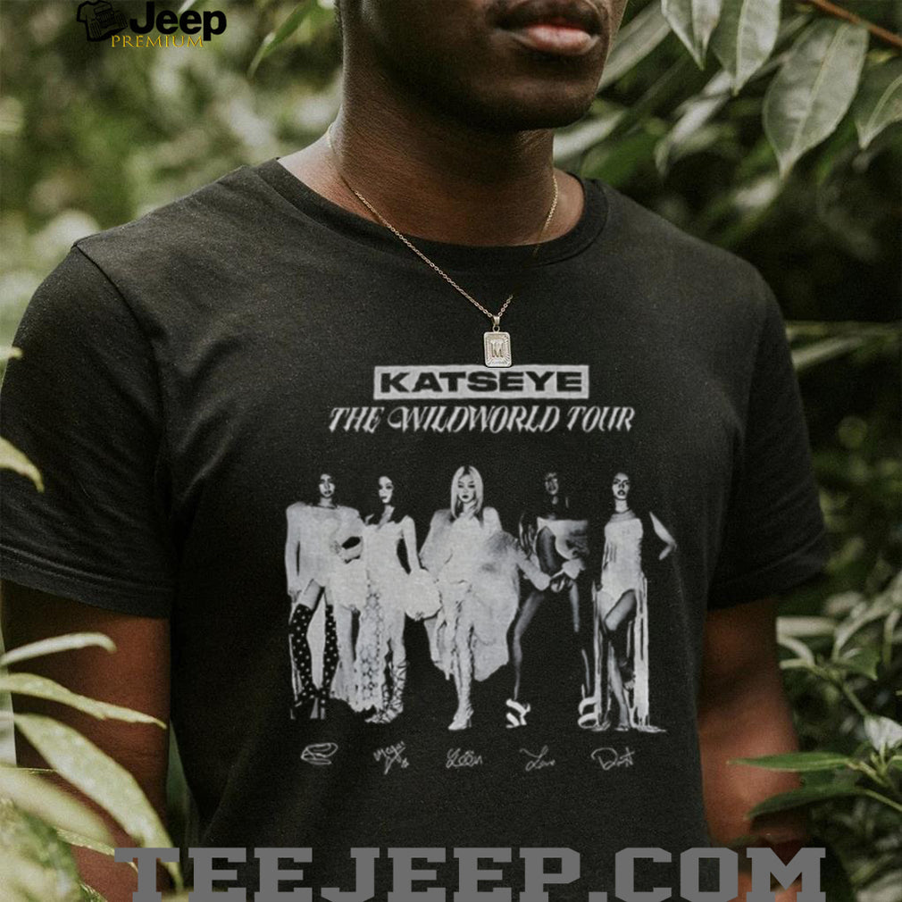 Katseye The WildWorld Tour 2026 signature music shirt
