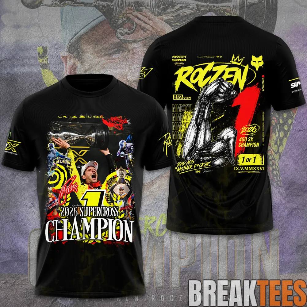 Ken Roczen 450SX Supercross Champion 2026 Shirt