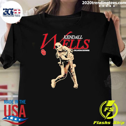 Kendall Wells Oklahoma Sooners Softball Player Graphic Shirt
