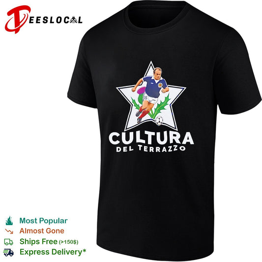 Kenny Dalglish Scotland National Team Cultura Del Terrazzo soccer shirt