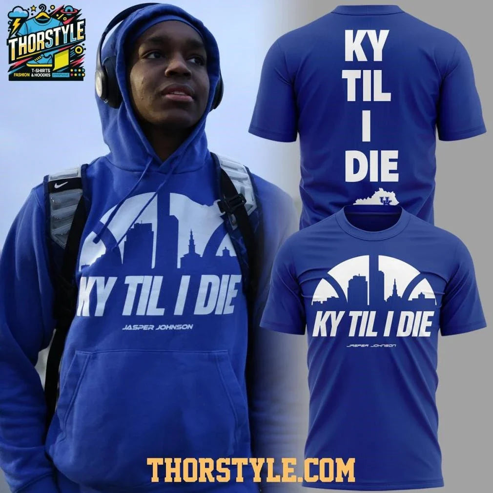Kentucky Wildcats KY Til I Die Forever Jasper Johnson 2026 Shirt