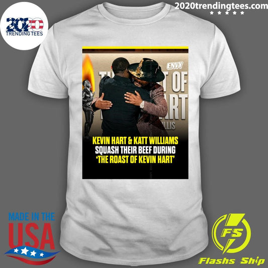 Kevin Hart and Katt Williams Squash Their Beef During The Roast Of Kevin Hart Aane Shirt