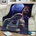 Kid Cudi Fleece Throw Blanket
