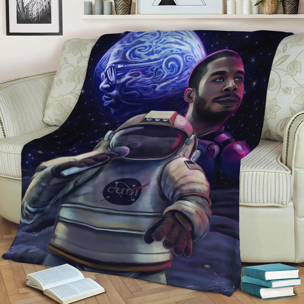 Kid Cudi Fleece Throw Blanket