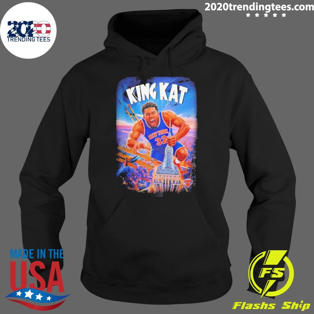 King Kat Karl-anthony Towns New York Knicks Nba Basketball City Skyline 2026 Shirt