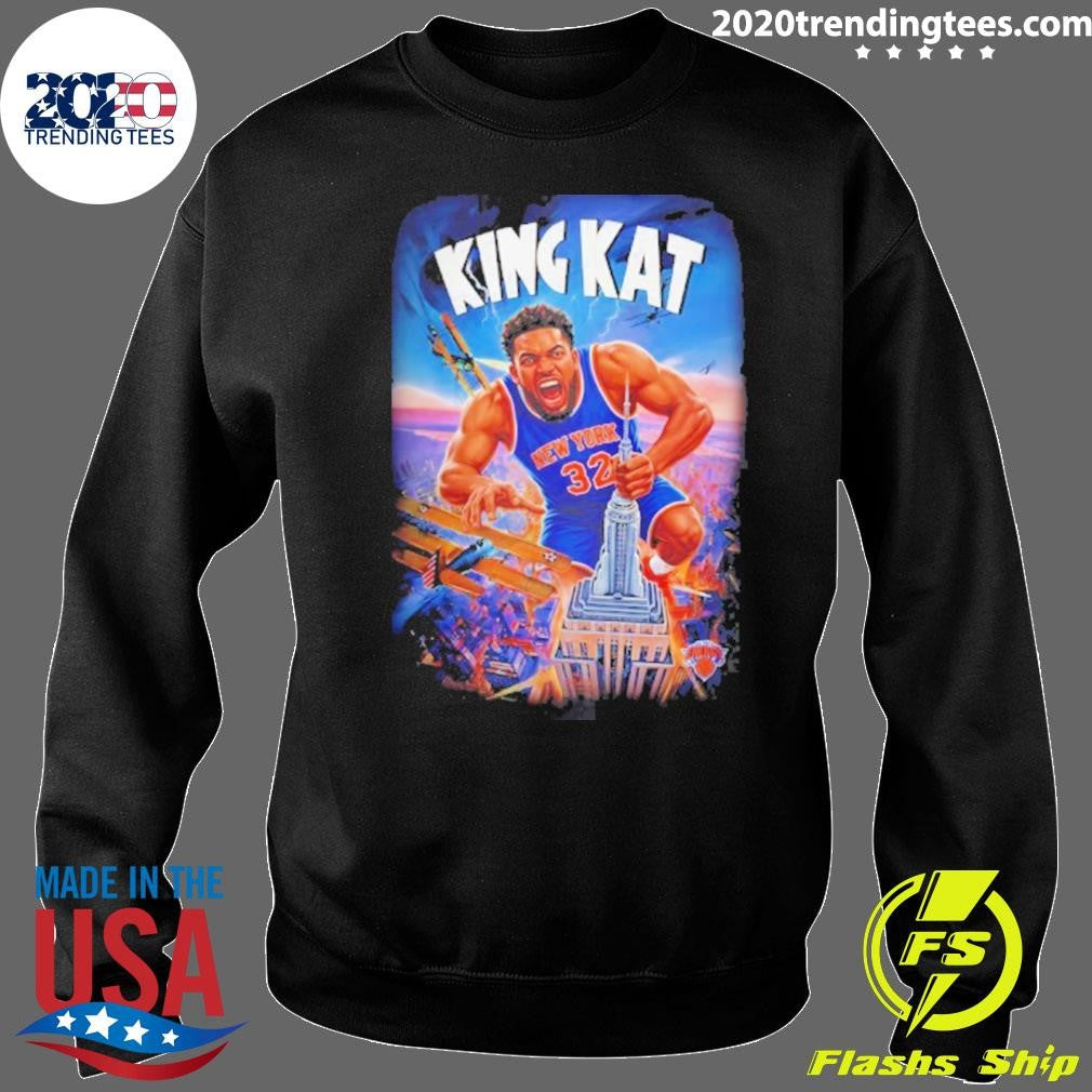 King Kat Karl-anthony Towns New York Knicks Nba Basketball City Skyline 2026 Shirt