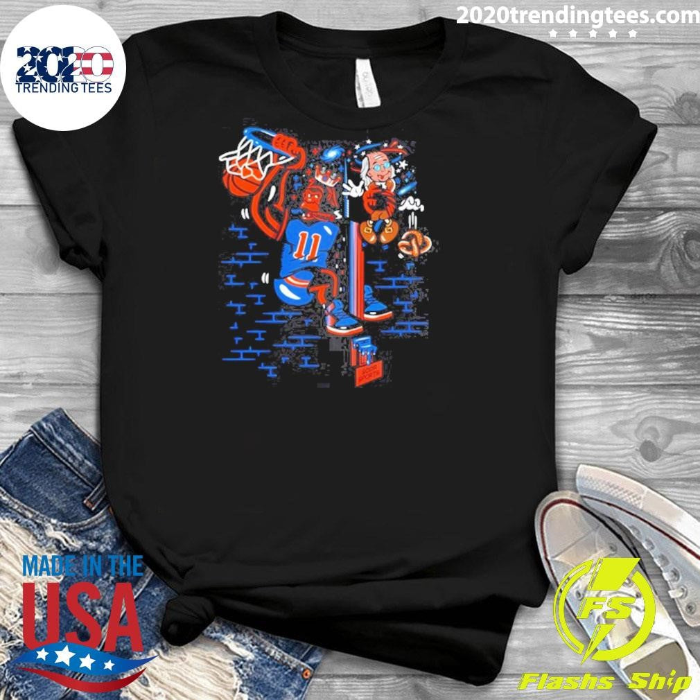 King Kong Jalen Brunson New York Knicks Nba Basketball Playoffs 2026 Shirt