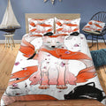 Kitsune Spirit Bedding Set (Duvet Cover & Pillow Shams)