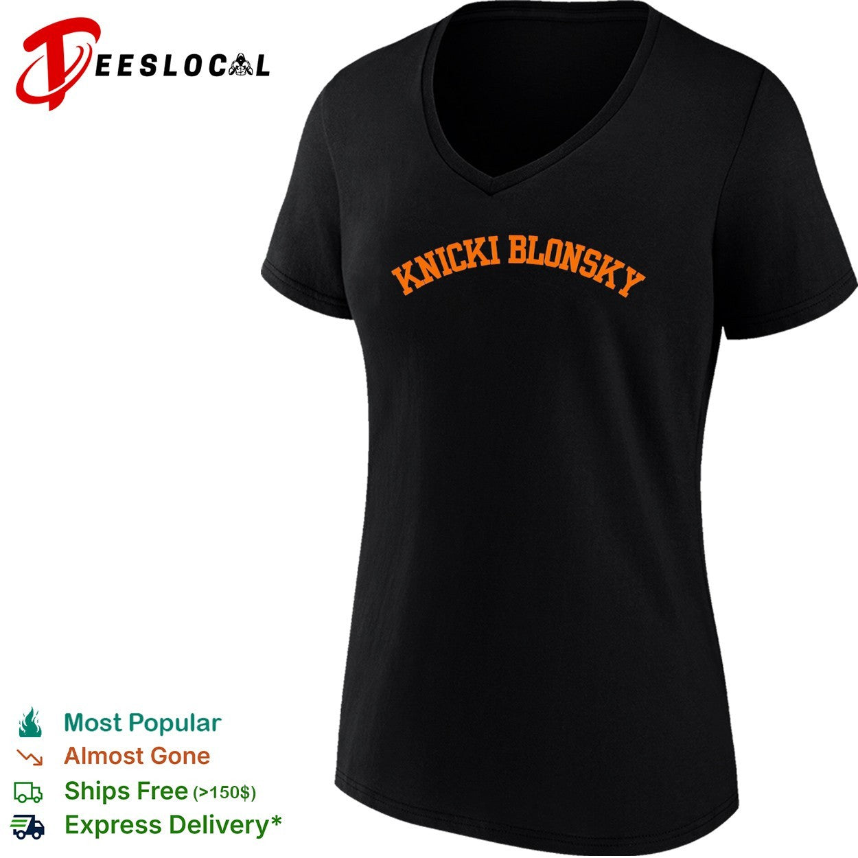Knicki Blonsky style New York Knicks NBA Parody shirt