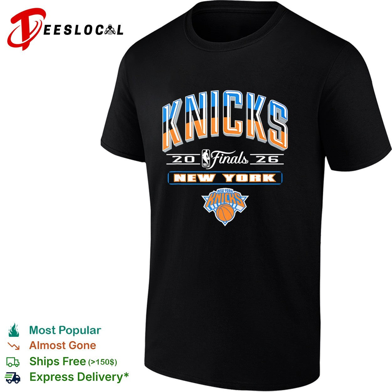 Knicks 2026 Finals New York NBA Basketball Team Concept Fan Graphic shirt