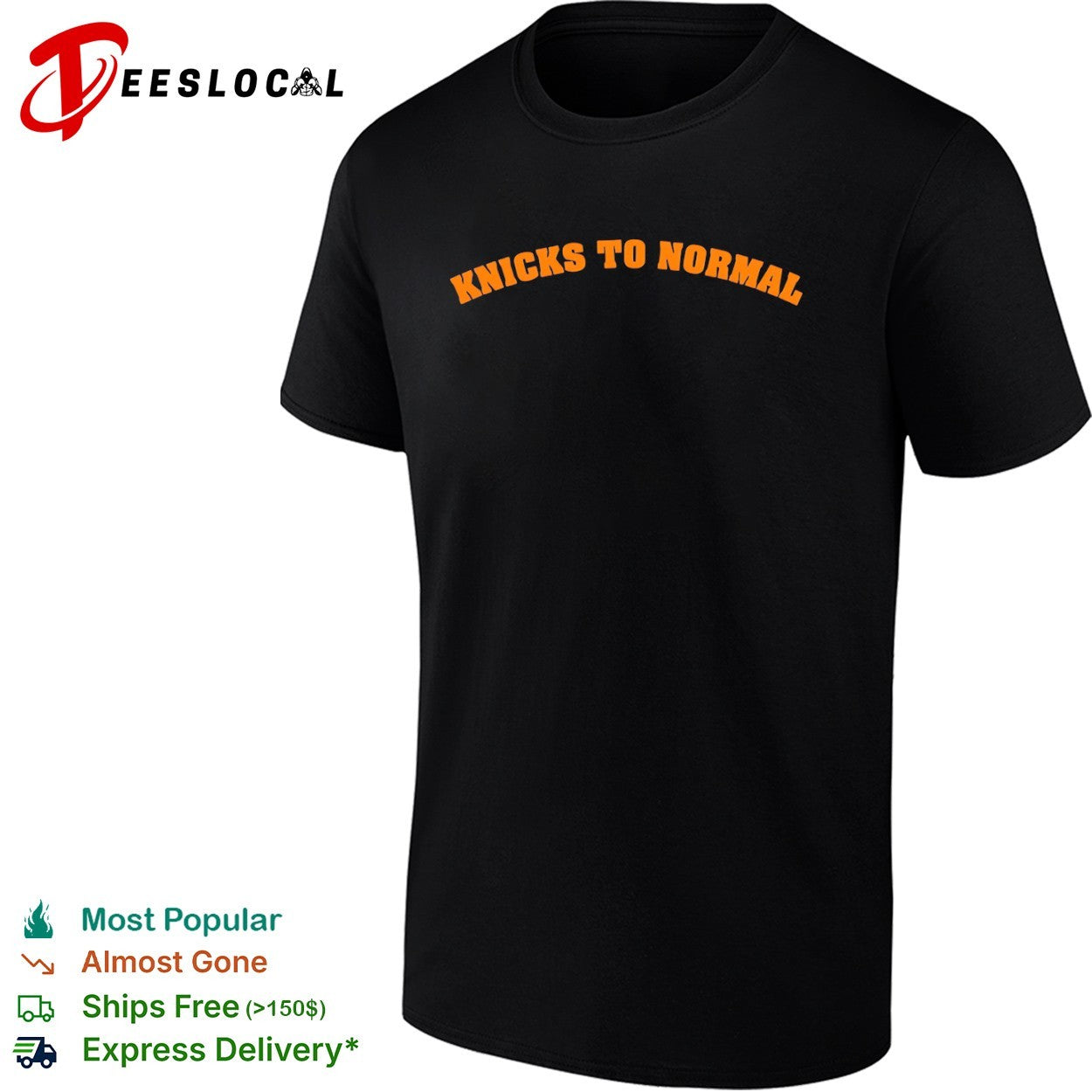 Knicks to Normal New York Knicks NBA shirt