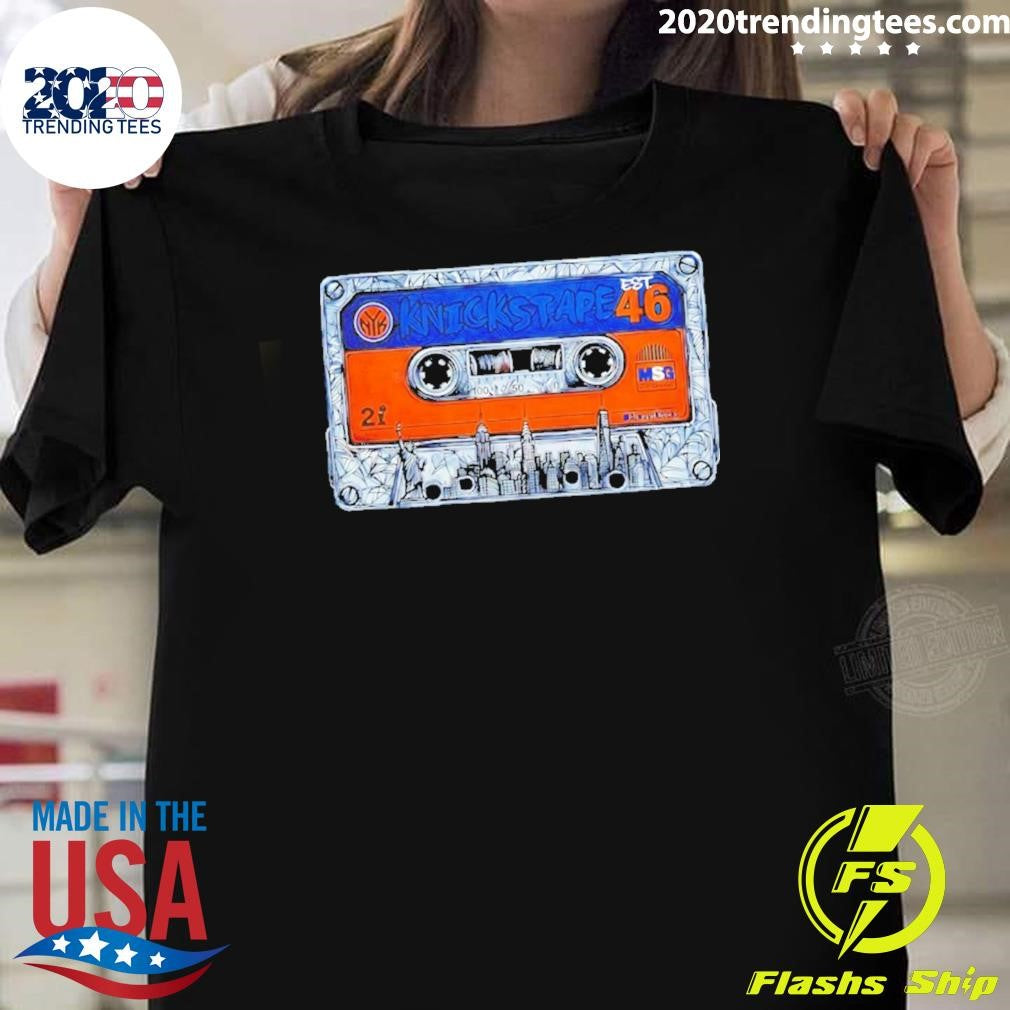 Knickstape New York Knicks Est 46 Cassette Tape Shirt