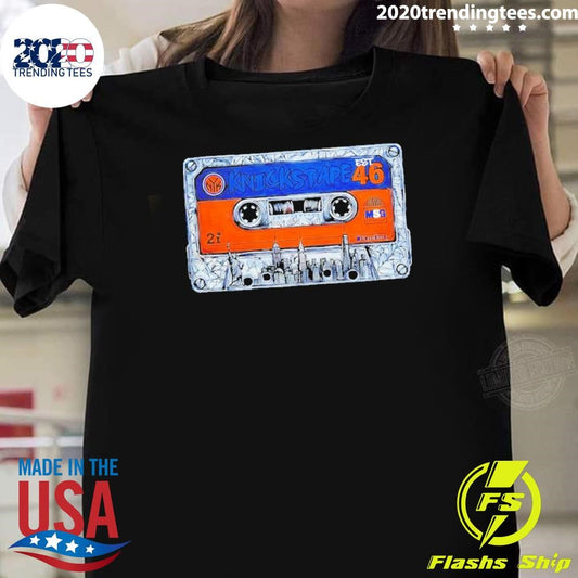Knickstape New York Knicks Est 46 Cassette Tape Shirt
