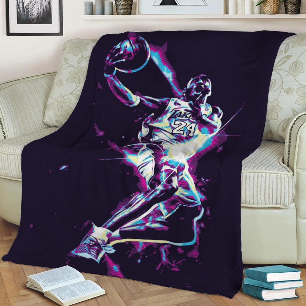 Kobe Fleece Throw Blanket