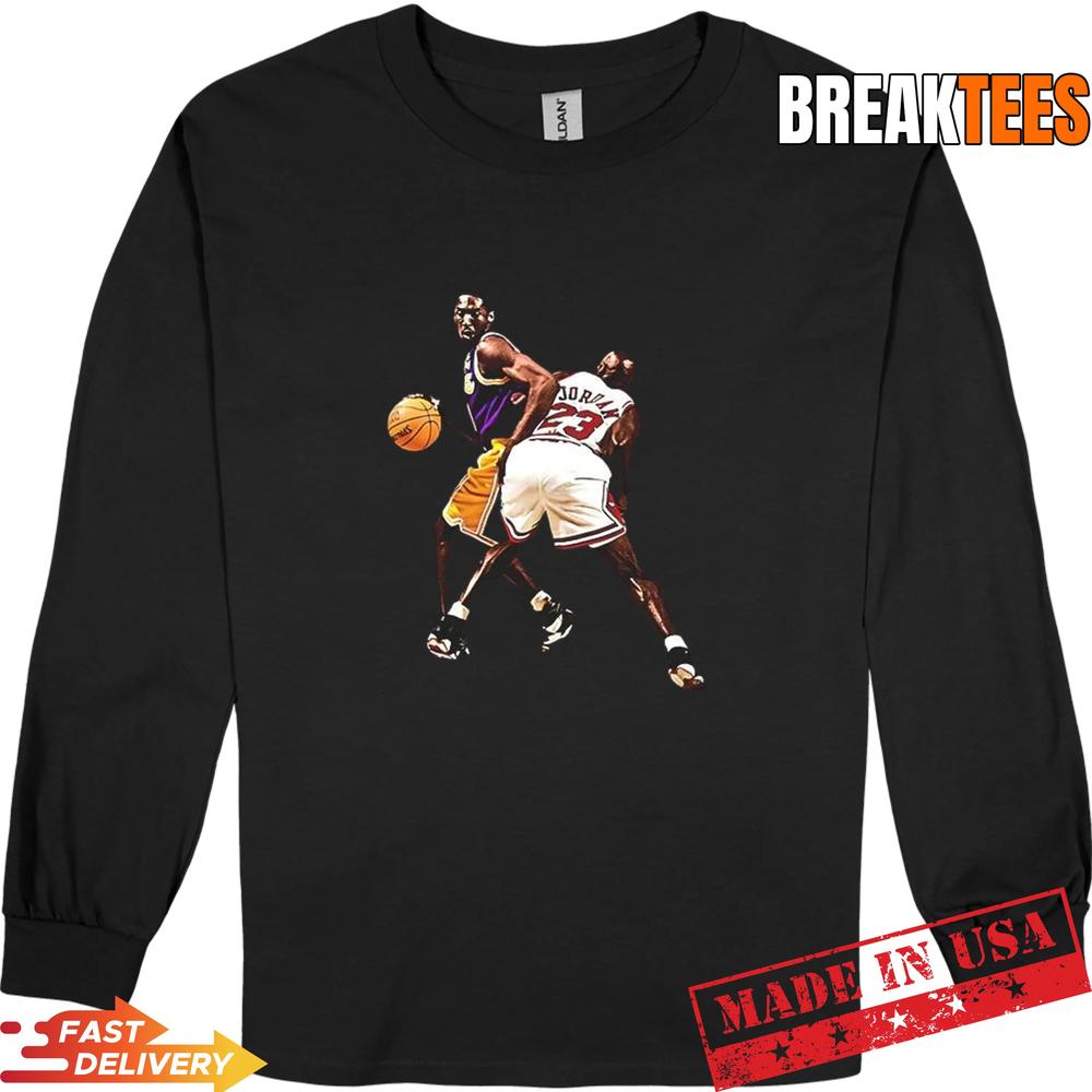 Kobe Bryant vs Michael Jordan NBA legends Allstar T-Shirt