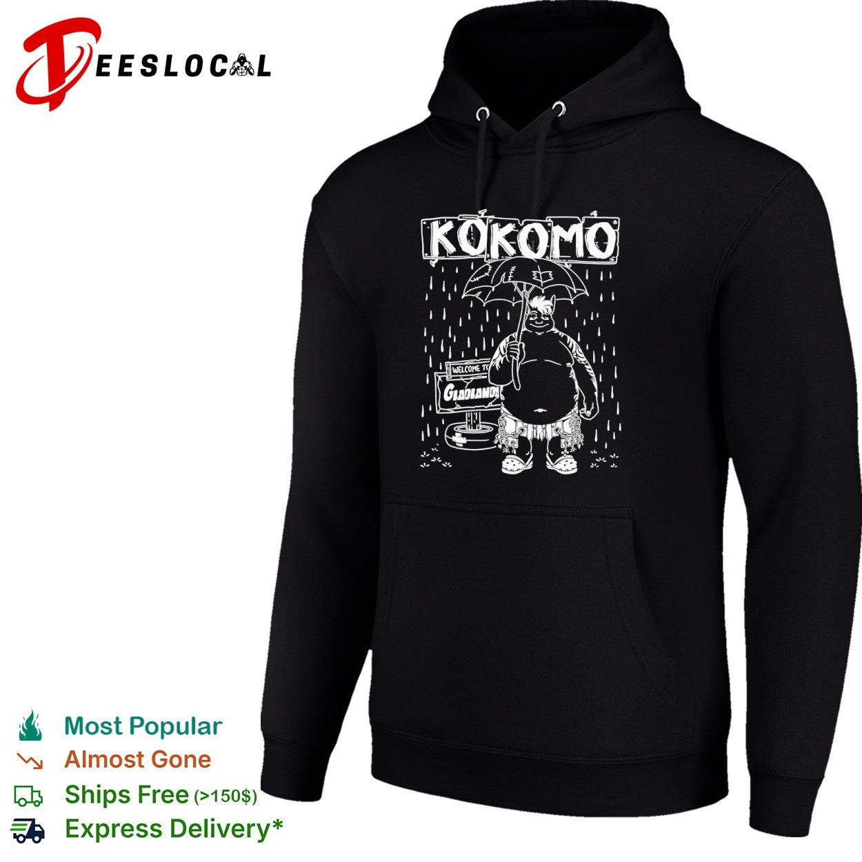 Kokomo Gladlands Welcome to Parody shirt