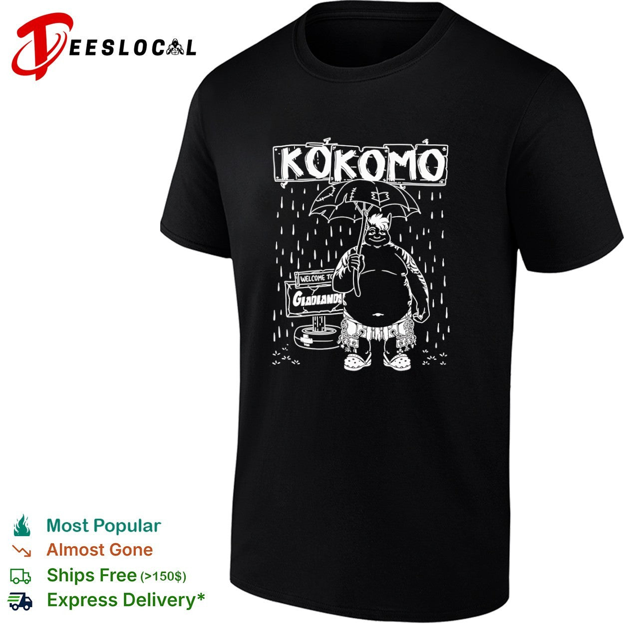 Kokomo Gladlands Welcome to Parody shirt