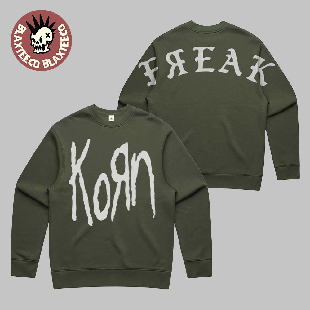 Korn Christmas Holiday 2025 Freak Crewneck Sweater