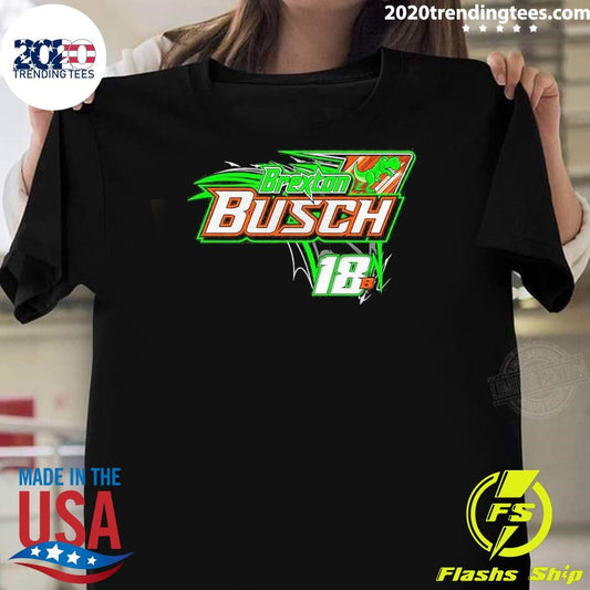 Kyle Busch 18 Brexton Tribute Vintage Shirt