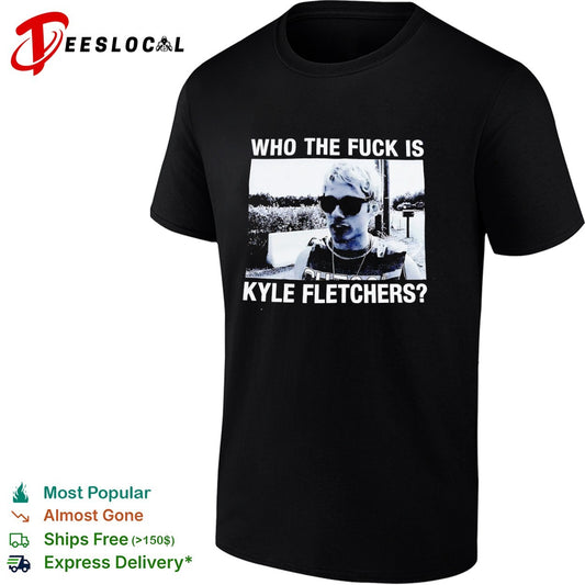 Kyle Fletcher NJPW Who the fuck is Kyle Fletchers shirt