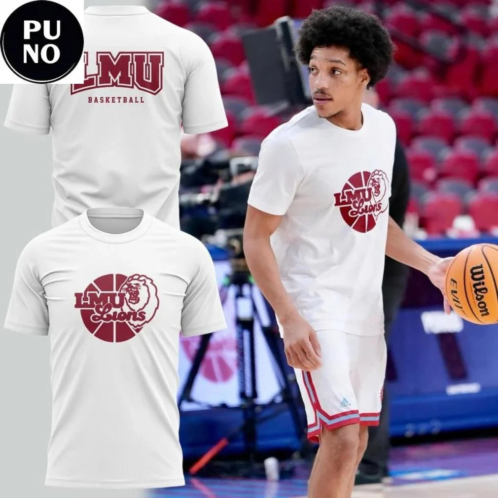LMU Lions Basketball Throwback Night 2026 Shirt