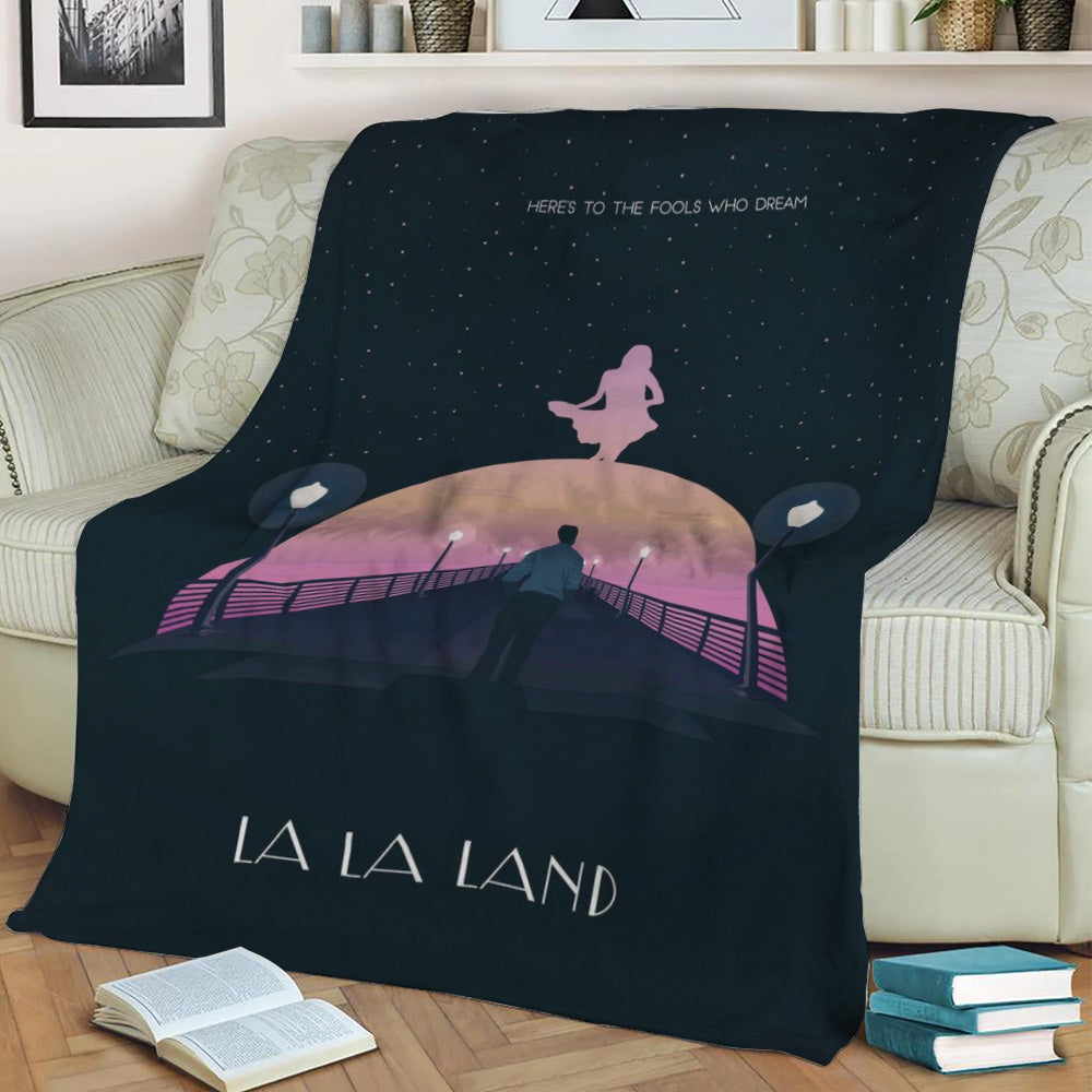 La La Land Fleece Throw Blanket