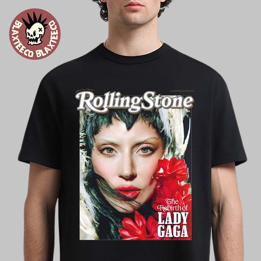 Lady Gaga On The Cover Of Rolling Stone UK Magazine Issue 026 February And March 2026 Mother Mayhem The Rebirth Of Lady Gaga T-Shirt