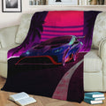 Lamborghini Huracan sto 20 Fleece Throw Blanket