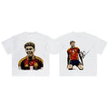 Lamine Yamal Spain Lamine Yamal 2 Sided Vintage Soccer Shirt Sport Fan Cotton Comfort Menswear Womenswear Streetwear T-Shirts