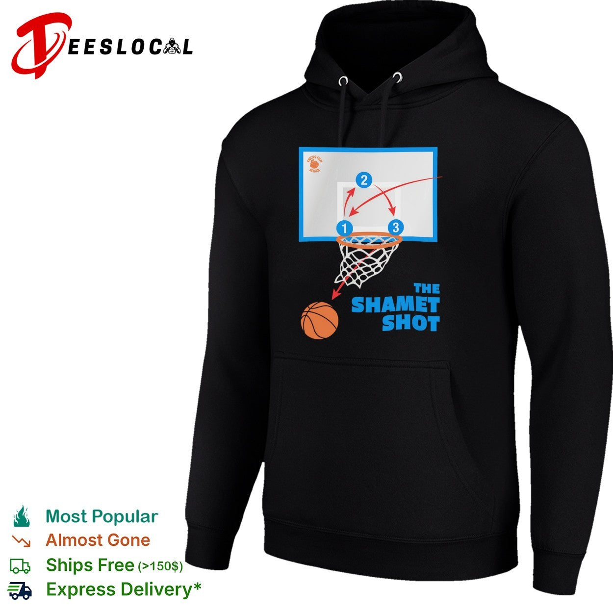 Landry Shamet New York Knicks NBA The Shamet Shot Basketball shirt
