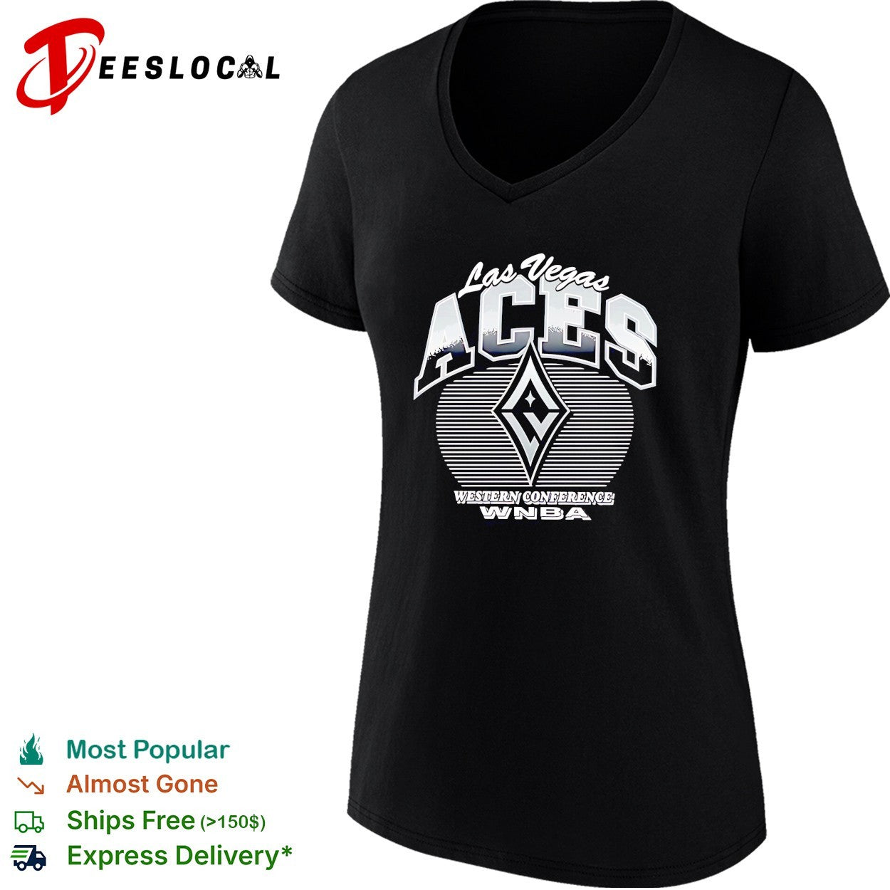 Las Vegas Aces Western Conference WNBA shirt