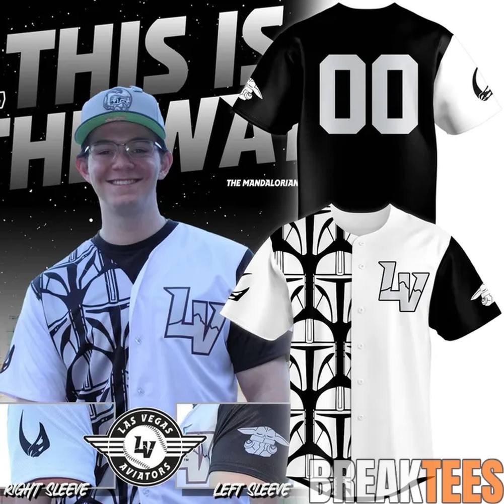 Las Vegas Aviators x Star Wars Night Special New Custom Jersey