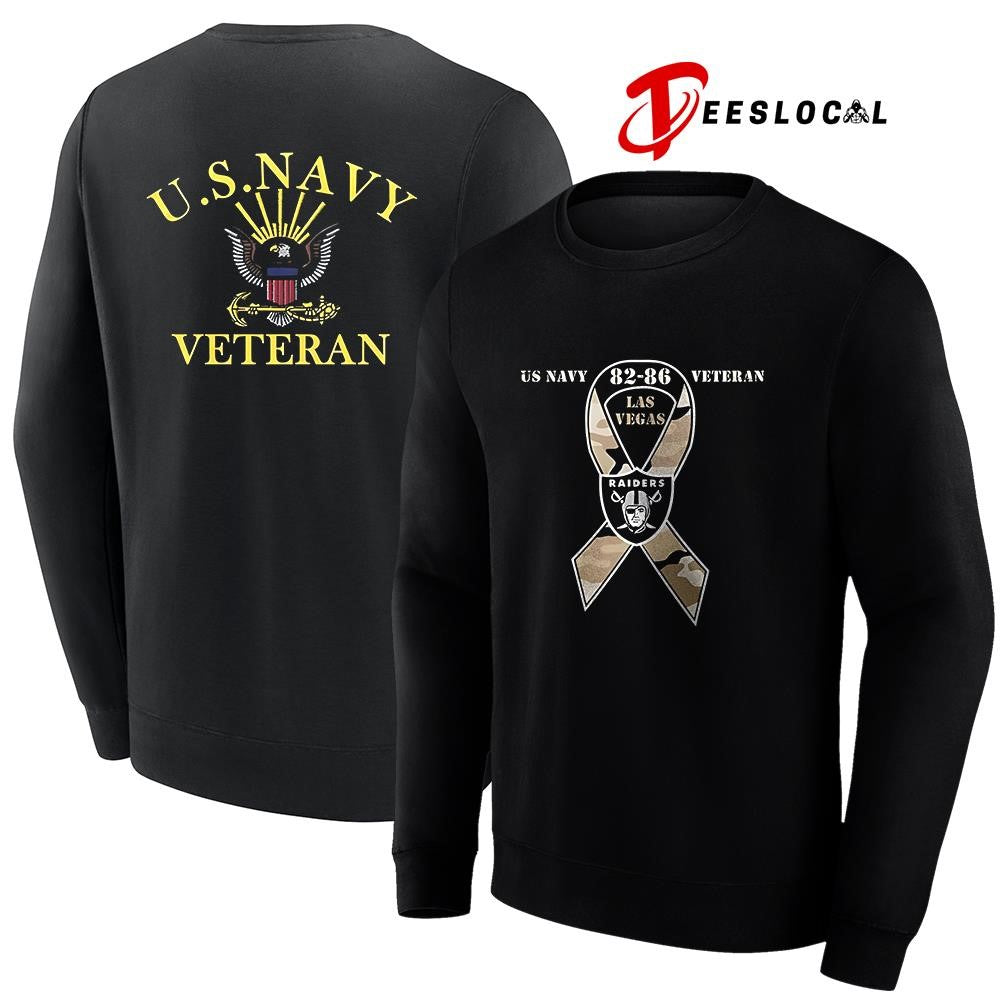 Las Vegas Raiders Us Navy cold war veteran eagle shirt