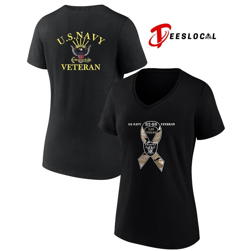 Las Vegas Raiders Us Navy cold war veteran eagle shirt
