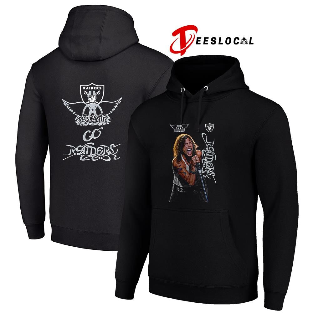 Las Vegas Raiders x Aerosmith graphic shirt