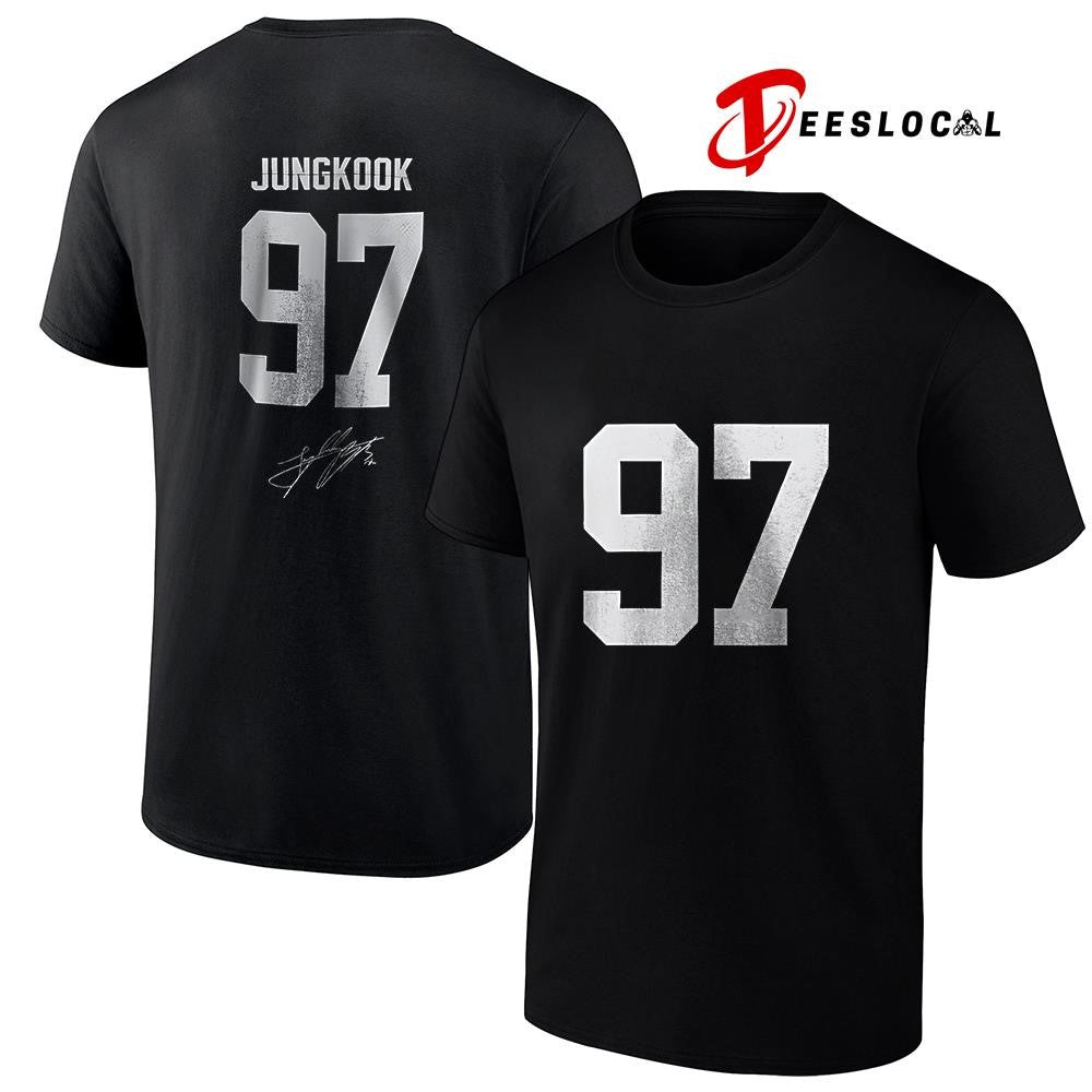 Las Vegas Raiders x BTS JungKook Arirang world tour signature shirt