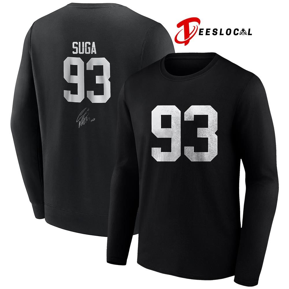 Las Vegas Raiders x BTS Suga Arirang world tour signature shirt