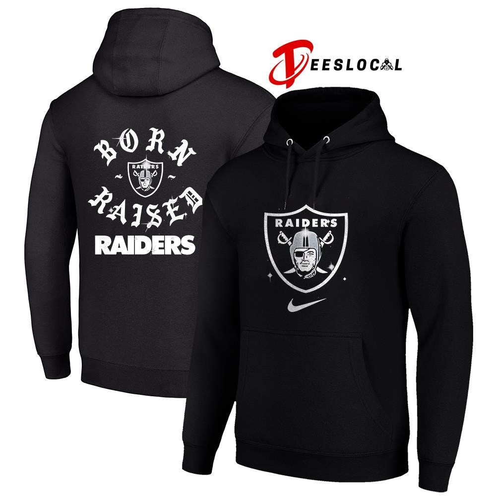 Las Vegas Raiders x Born and Raised logo shirt