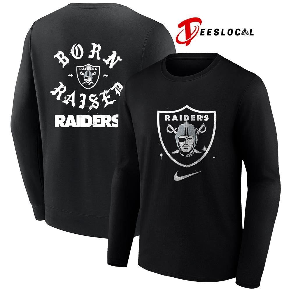 Las Vegas Raiders x Born and Raised logo shirt