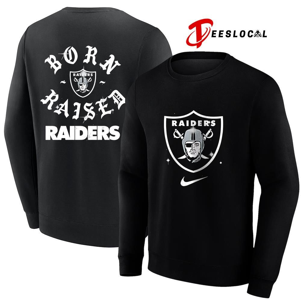 Las Vegas Raiders x Born and Raised logo shirt