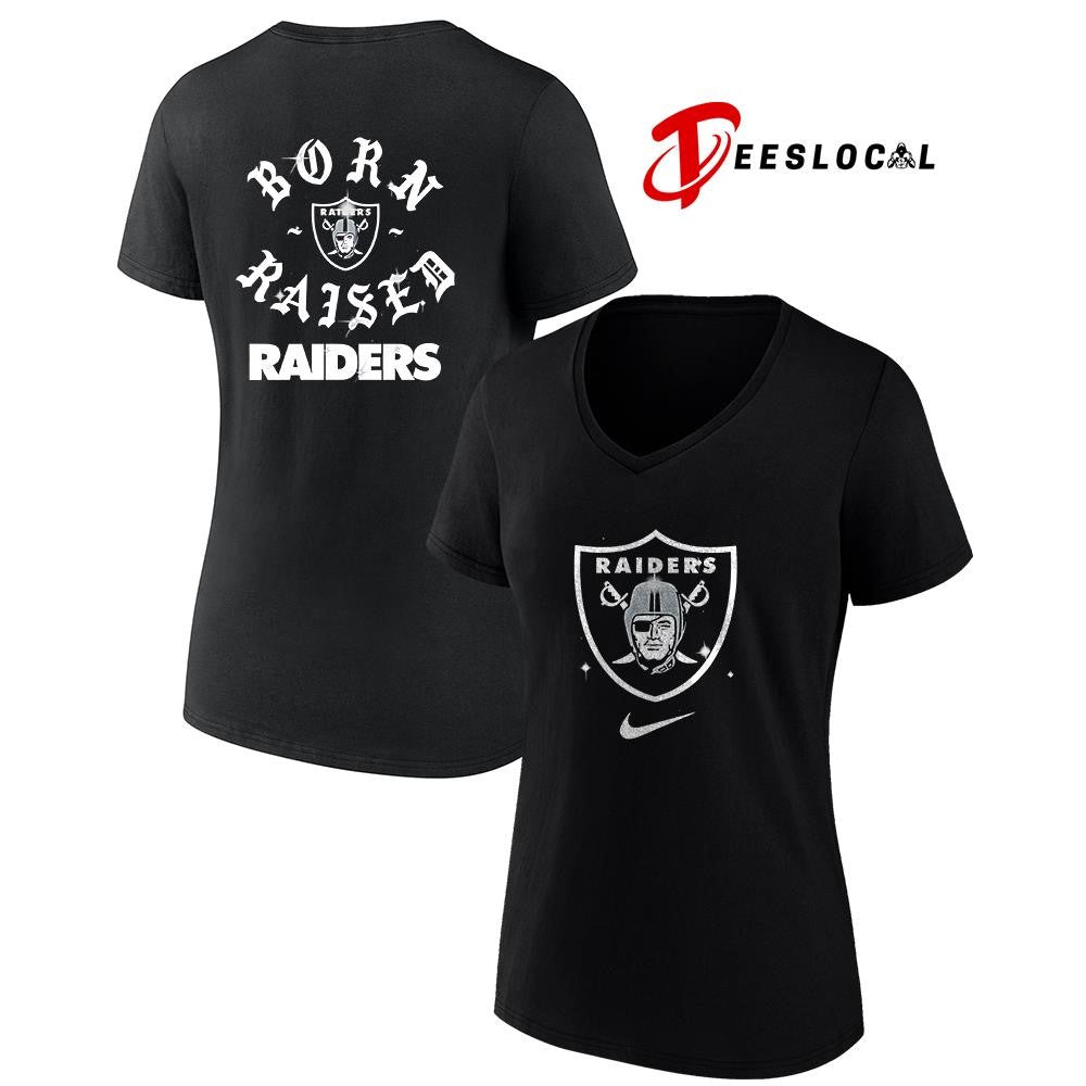 Las Vegas Raiders x Born and Raised logo shirt